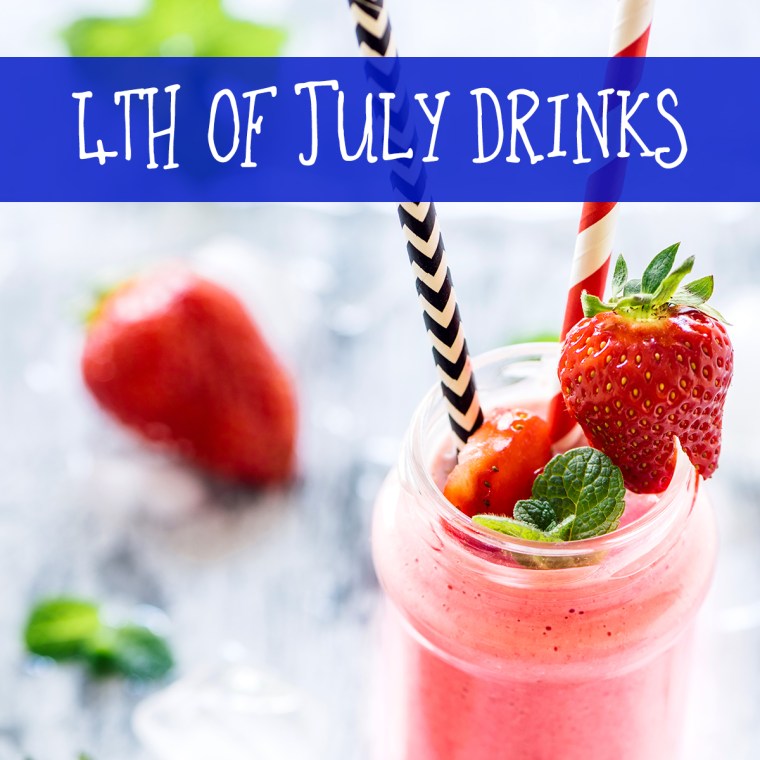 4th of July Drinks Square